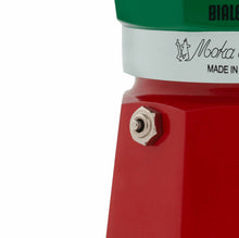 Cafetera Italiana Bialetti Moka Express de 3 y 6 tazas Roja - Café Central