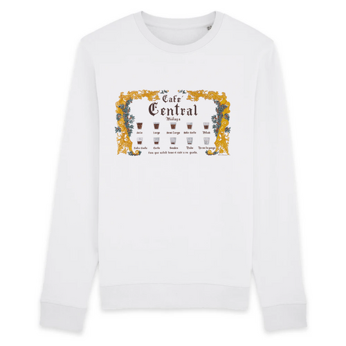 Sudadera Café Central Unisex Algodón Orgánico - Café Central
